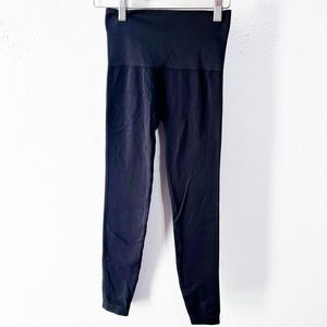 Spanx high waist black ankle legging shape wear size small